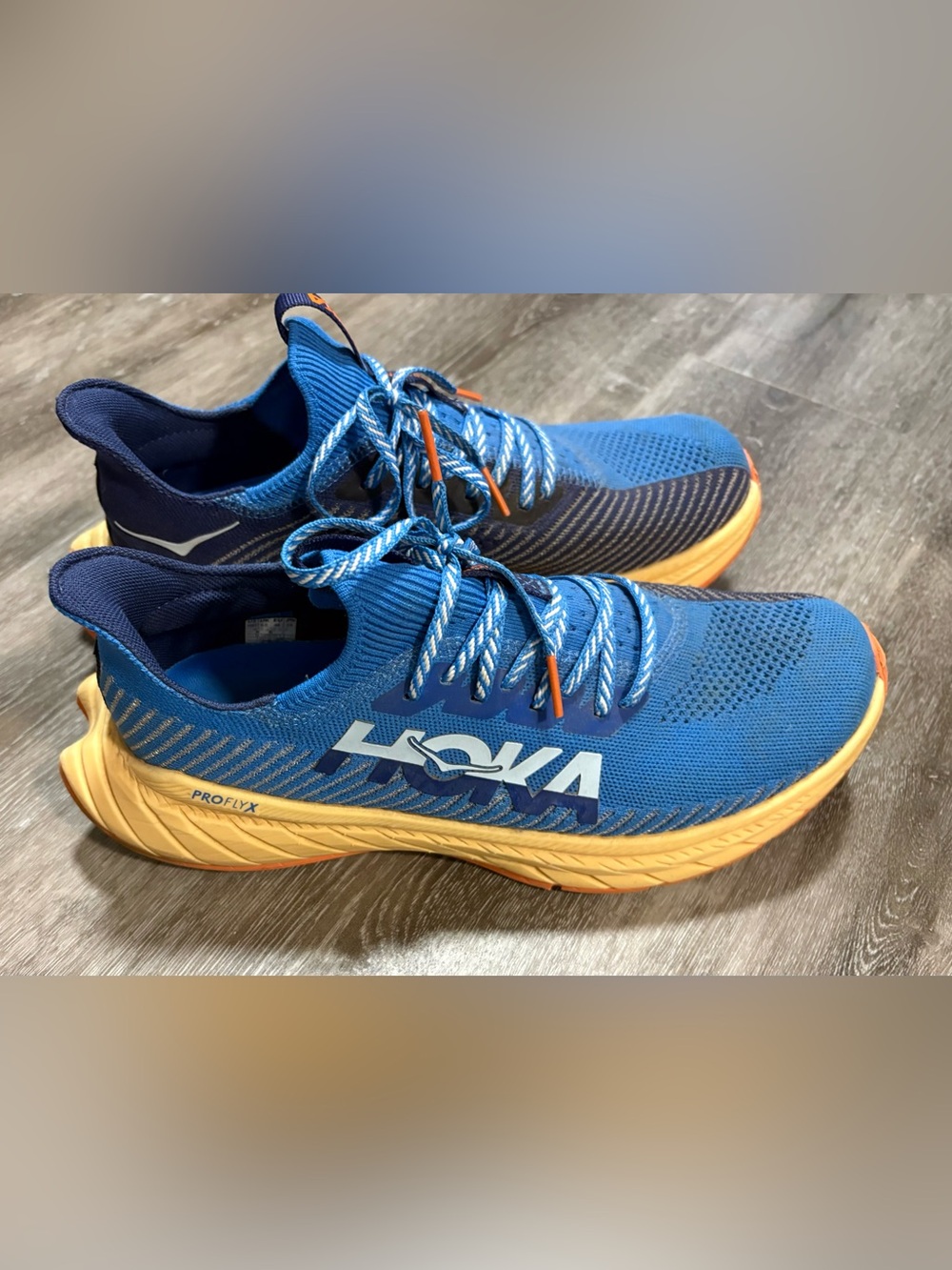 Hoka Blue Carbon x3 Men's Running Sneakers